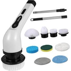 Purificador Giratório Elétrico Sem Fio 9 Cabeças Limpeza - Markelk