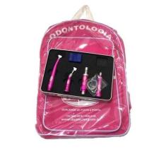 Kit Acadêmico Odontológico Rosa Intra Push Button Dentscler