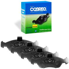 Kit Pastilha Freio Argo C3 Palio 2011 a 2019 Dianteira Teves N1770 Cobreq
