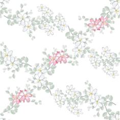 Jogo De Cama Queen Size 200 Fios Fiori - Íris  7485 