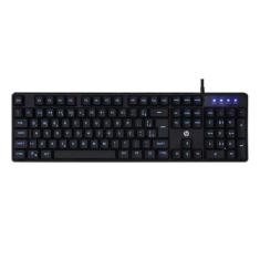 Teclado Usb Gamer Membrana K300 Led Preto