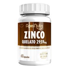 Apisnutri Suplemento Mineral De Zinco 60 Caps