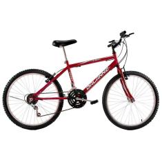 Bicicleta Aro 26 Stroll 18V Vermelha