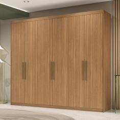 Guarda Roupa Casal Ambiente Sumatra Amêndola Touch - Demóbile