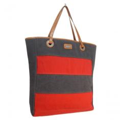 Bolsa Feminina De Lona Betânia Zup Cinza