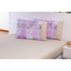 Jogo De Lençol Solteiro 2 Peças 150 Fios 007