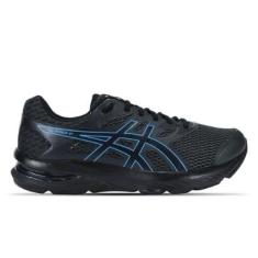 Tênis ASICS GEL-Shogun St - Masculino - Preto com Azul-Masculino