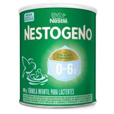 Fórmula Infantil Nestlé Nestogeno 1 0 a 6 Meses 800g, 800g, Leite