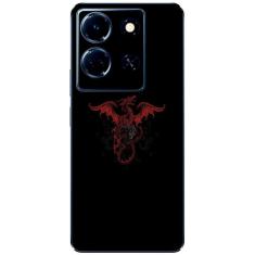 Capa Adesivo Skin255 Verso Para Infinix Note 30 5G