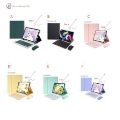 Estojo com teclado espanhol, mouse e caneta recarregável fo