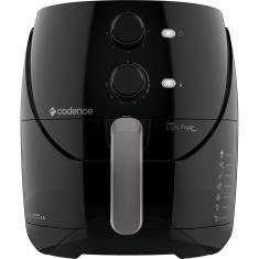 Fritadeira Elétrica Sem Óleo Cadence Super Light Fryer 3,2 Litros Preta 1500W FRT550