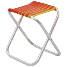 Banqueta de Praia Tramontina Fiji em Alumínio com Assento Laranja e Am