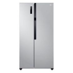 Geladeira LG GC-B187PQAM Multi Air Flow 509L Touch LED, Prata, 220V