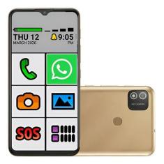 Celular Telefone Smartphone Idoso Multilaser G2 32gb Whats Letras Gran