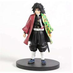 Figura do caçador de demônios do anime Kamado Tanjirou Nezuko Action Figures Pvc Model Toys (Giyuu)