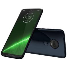 Smartphone Moto G7 Plus 64GB 4G Tela 6.3" Câmera Traseira 16MP F1.7 + 5MP F1.9 (Dual Cam) - Indigo