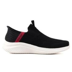 Tênis Skechers Ultra Flex 3.0 Slip On Masculino Preto-Masculino