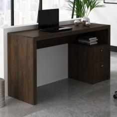 Mesa para Escritório 2 Gavetas ME4130 Tecno Mobili Rústico