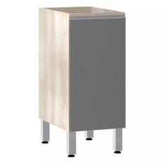 Balcão de Cozinha sem Tampo 35cm 1 Porta 1 Prateleira Lis Luciane Móve