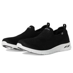 Skechers Tênis feminino Arch Fit Refine 2.0 Cascade, Preto/Branco=bkw, 36