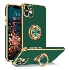 Capa Capinha Compatível Com iPhone Anel Suporte Magnético - Genérica, 
