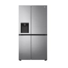 Geladeira/Refrigerador Smart Side By Side Uvnano com Motor Inverter 611 Litros LG GC-L257SLPL1 Aço Escovado 220V