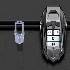 TPHJRM Capa da chave do carro em liga de zinco, capa da chave, adequada para Honda Civic Accord Pilot CRV HR-V City Odyssey com encaixe livre 2016-2019
