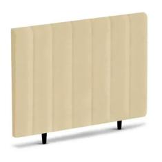 Cabeceira Castor Solteiro Revollution Bege 100cm