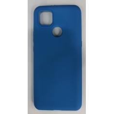 Capa Capinha moto g9 power Silicone Maleável Diversas Cores - sem, azu