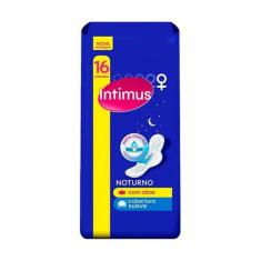 Absorvente Intimus Noturno Suave com Abas 16 Unidades
