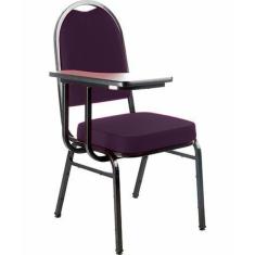 Cadeira Universitária para Auditório Linha Hotel Roxo