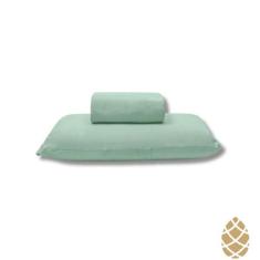 Jogo de Cama Queen 3 Peças Liso De Malha Basic Buettner, Verde Alecrim