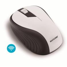 Mouse Sem Fio 2.4Ghz Preto E Branco Usb - Mo216 - Multilaser