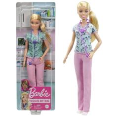 Boneca Barbie Profissões Enfermeira Mattel