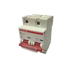 Disjuntor Bipolar 10a Din Steck