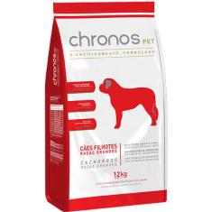 Ração Chronos Pet para Cães Filhotes Raças Grandes - 12 Kg