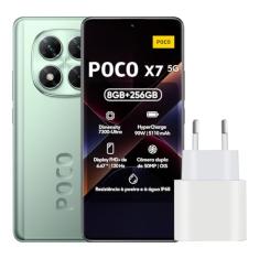 Smartphone Xiaomi Poco X7 5G NFC 8GB RAM 256GB ROM[24095PCADG] (GREEN, 8+256)