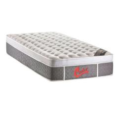 Colchão Solteiro Molas Ensacadas Pocket Gold Star Light Stress Oxygen Plush Euro Pillow (78x188x34)