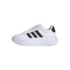 Tênis Adidas Grand Court Platform Feminino Branco e Preto