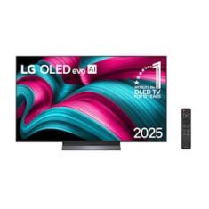 Smart TV 4K 83” LG OLED OLED83C5PSA Ultra Slim a9 Gen8 até 144Hz Charcoal Black