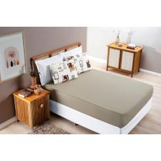 Jogo de Cama Casal Queen 3 peças malha fio penteado coleção Quality - 