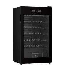 Adega de Vinhos Midea Inverter Smart para 34 Garrafas com até 18°C - MDRW150FGGGL3