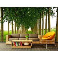 Papel de Parede Paisagens Floresta 124 - 1,00 X 1,00 - Voce Decorando