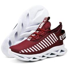 Tênis Feminino Running Academia Esporte Solado Trançado-Feminino