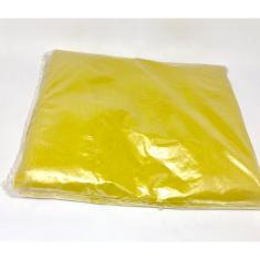 Saco De Lixo 60 Litros Colorido Amarelo Comum Com 100 Unidades Cometa