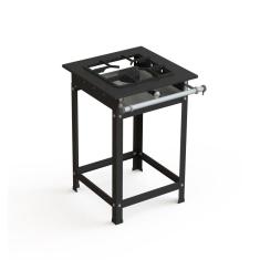Fogão Industrial 1 Boca Baixa Pressão Queimador Simples