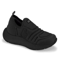 TENIS INFANTIL BIBI ACTION B PLUS PRETO-Masculino