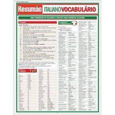 Resumão - Italiano Vocabulário