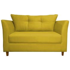 Namoradeira Isis Veludo Amarelo - Montanaris Decor