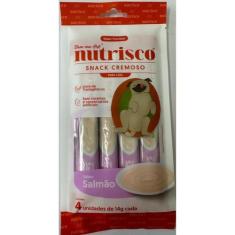 Petisco Nutrisco para Cães Salmão - Pacote com 04 unidades de 14g cada